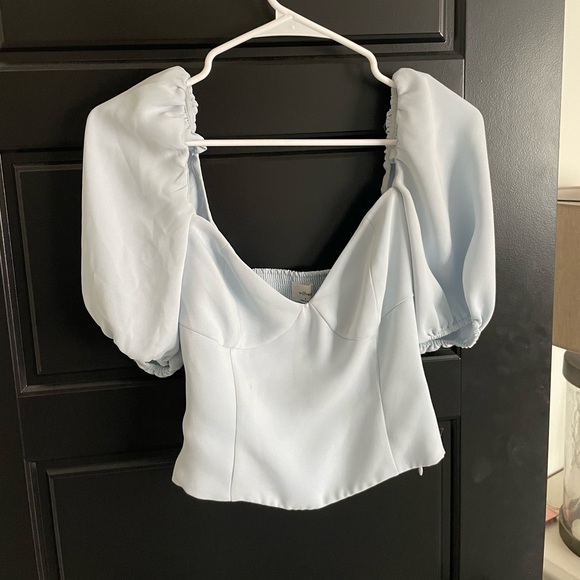 Aritzia Wilfred Novella Blouse SHORT - Picture 4 of 4